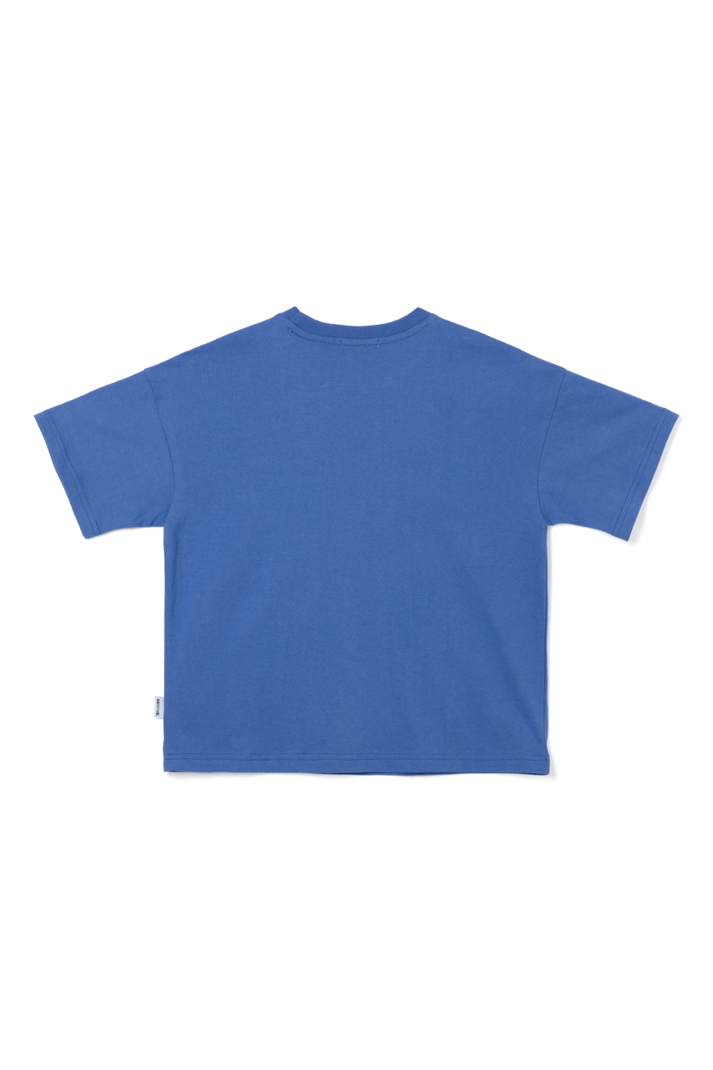 반팔 티셔츠 블루 색상 이미지-S1L4